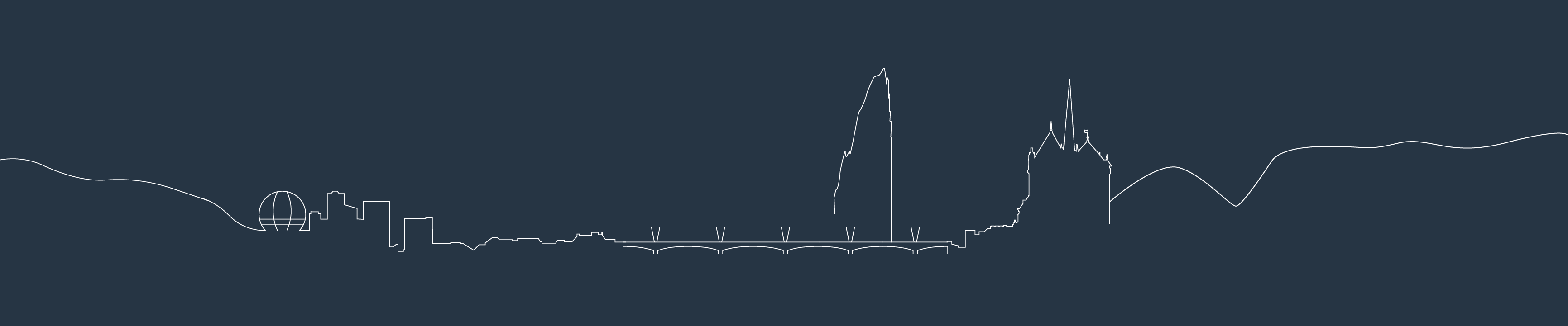 Vue filaire de Genève
