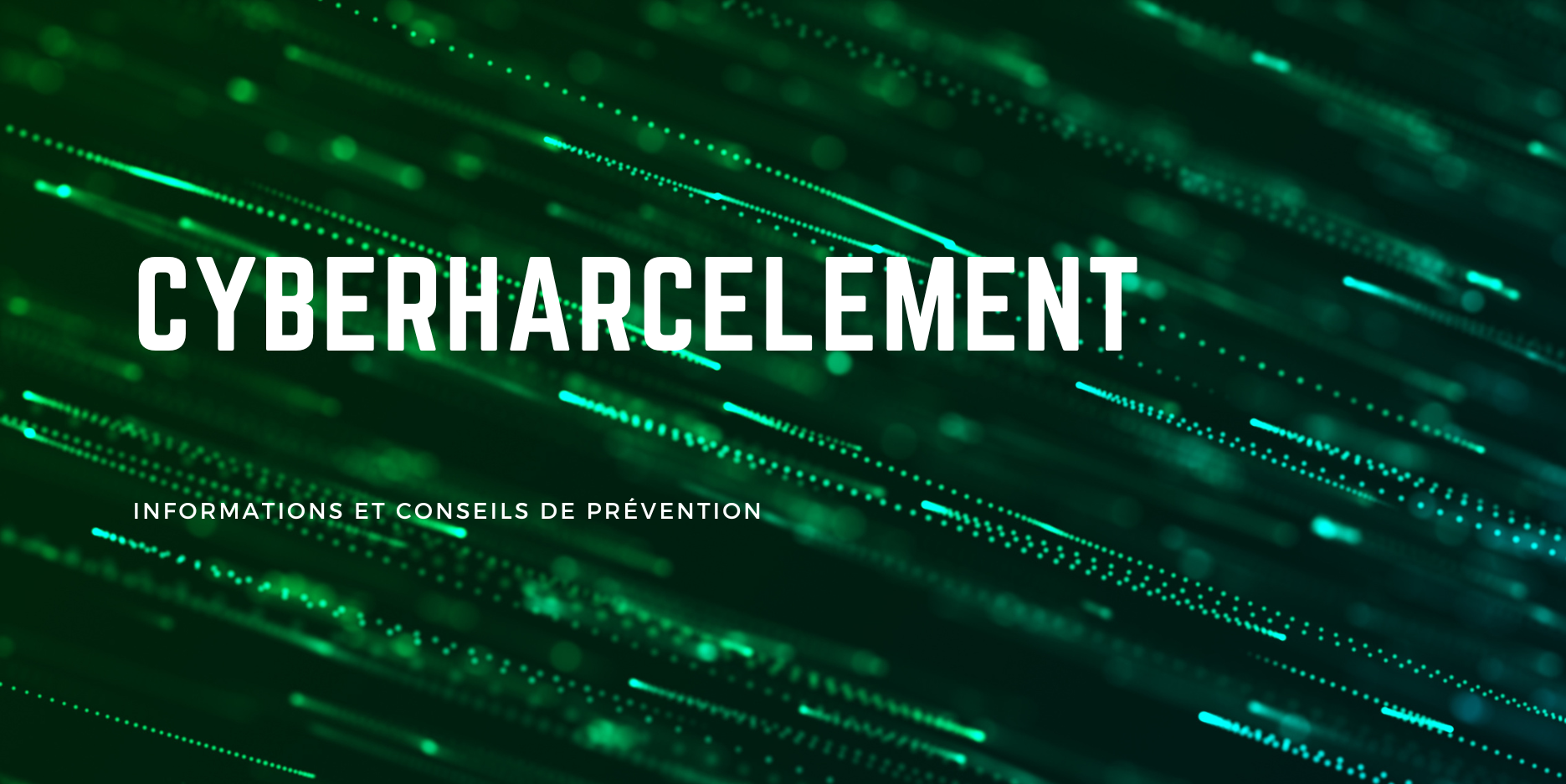 Cyberharcèlement, quoi faire ?
