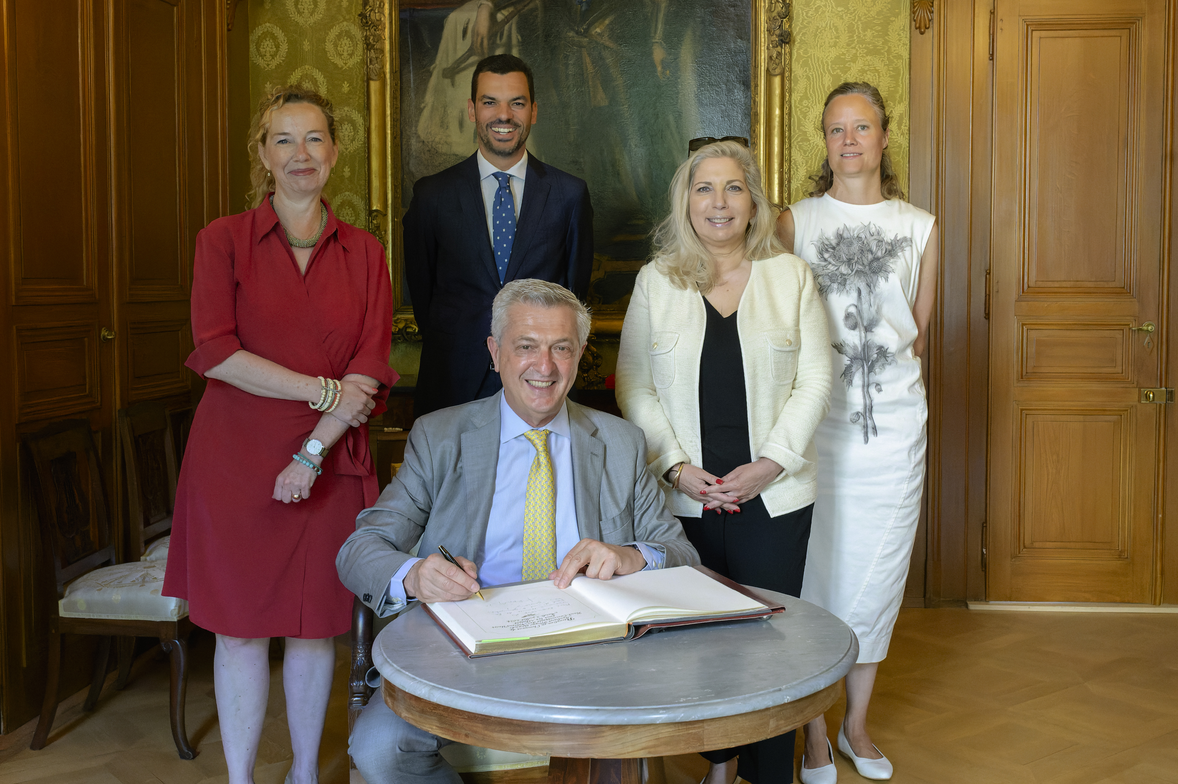 Visite de courtoisie de Monsieur Filippo GRANDI, Haut-commissaire des Nations Unies pour les réfugiés
