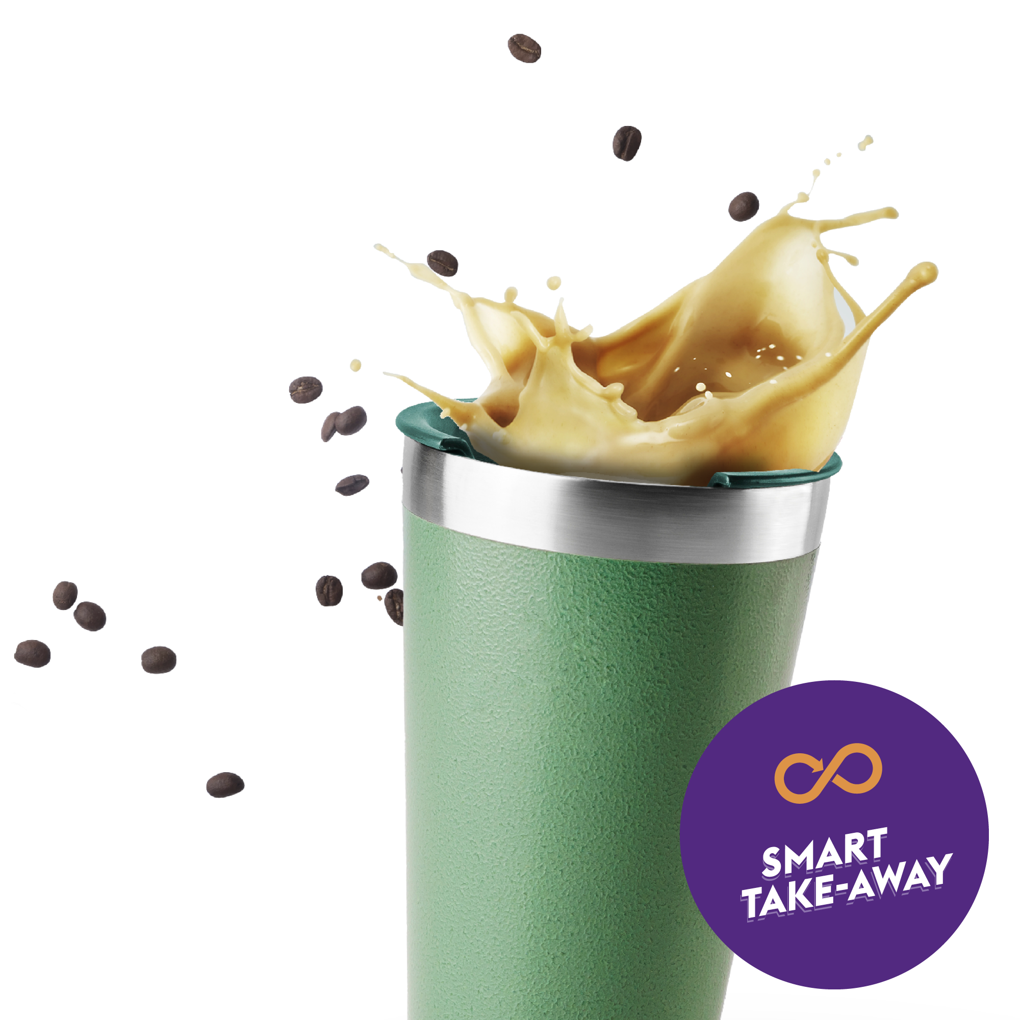 Illsutration logo smart take away