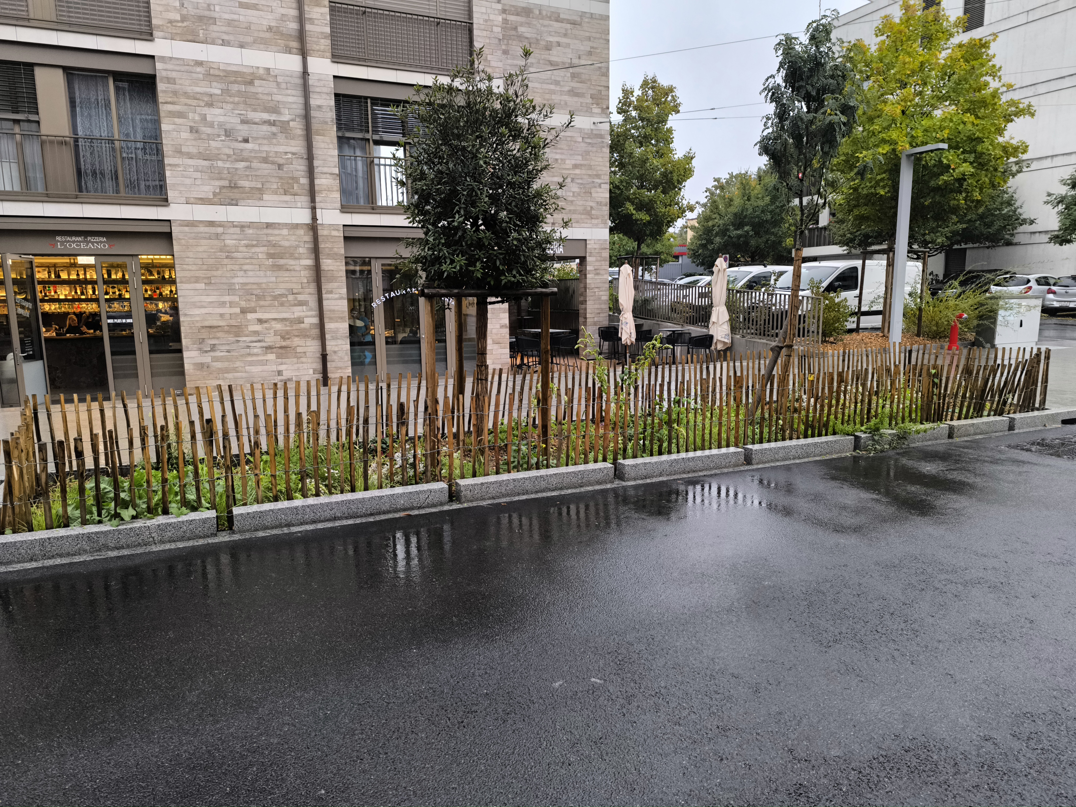 Chemin De-Maisonneuve sous la pluie, photographie Frédéric Bachmann