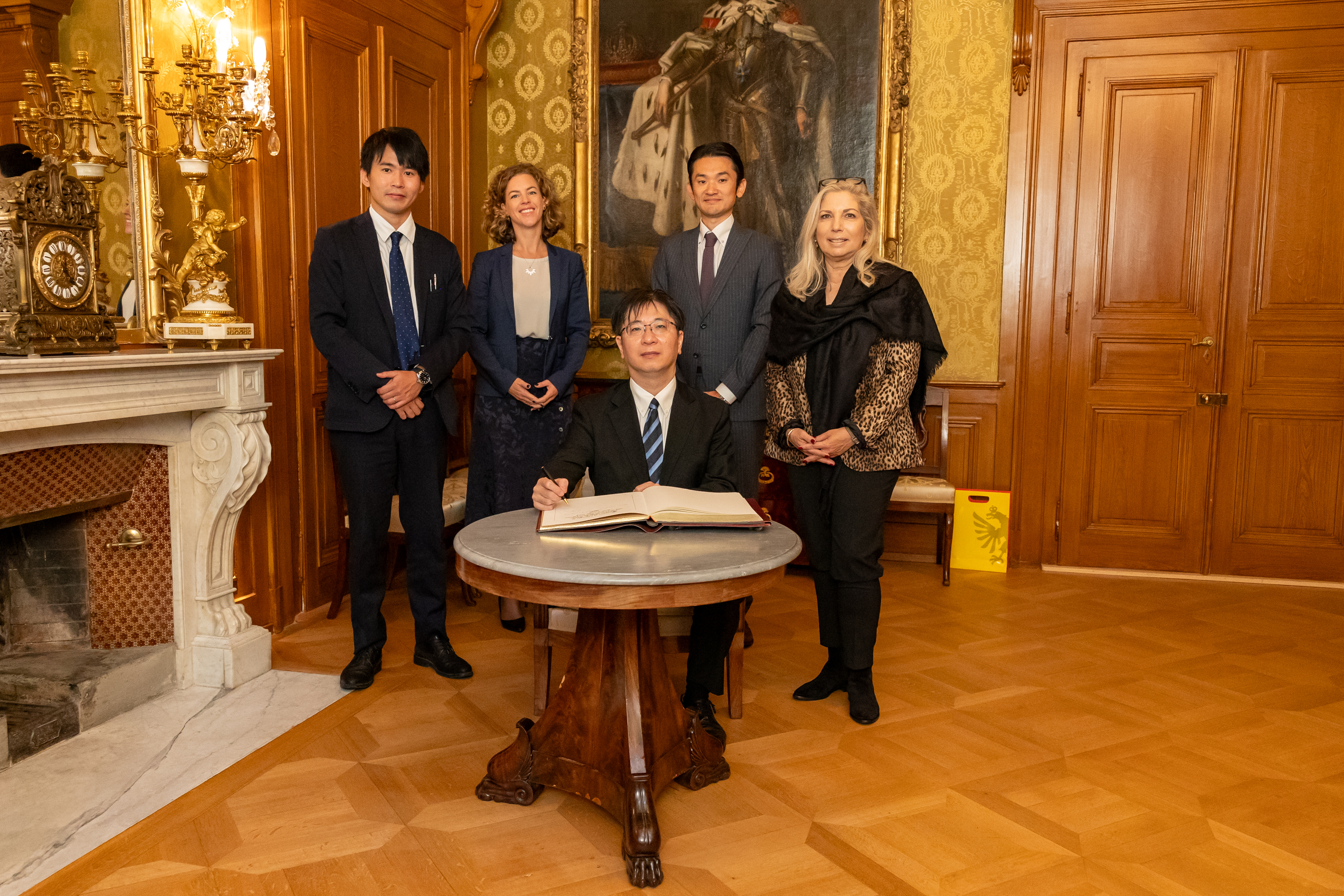 Visite de courtoisie de Monsieur Akiyuki Hagino, chef du consulat du Japon à Genève 