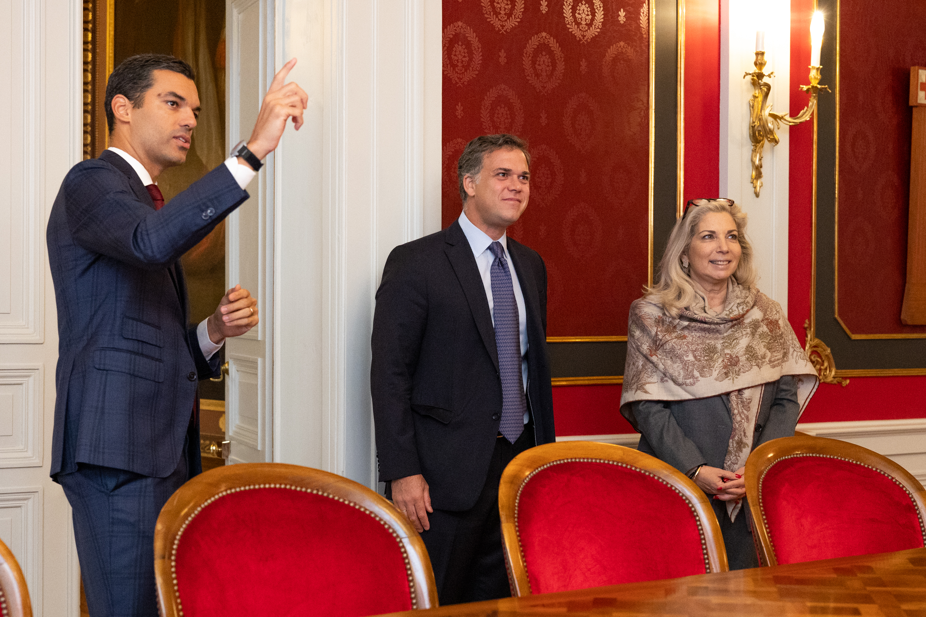 Visite de courtoisie Grèce - Salle Alabama