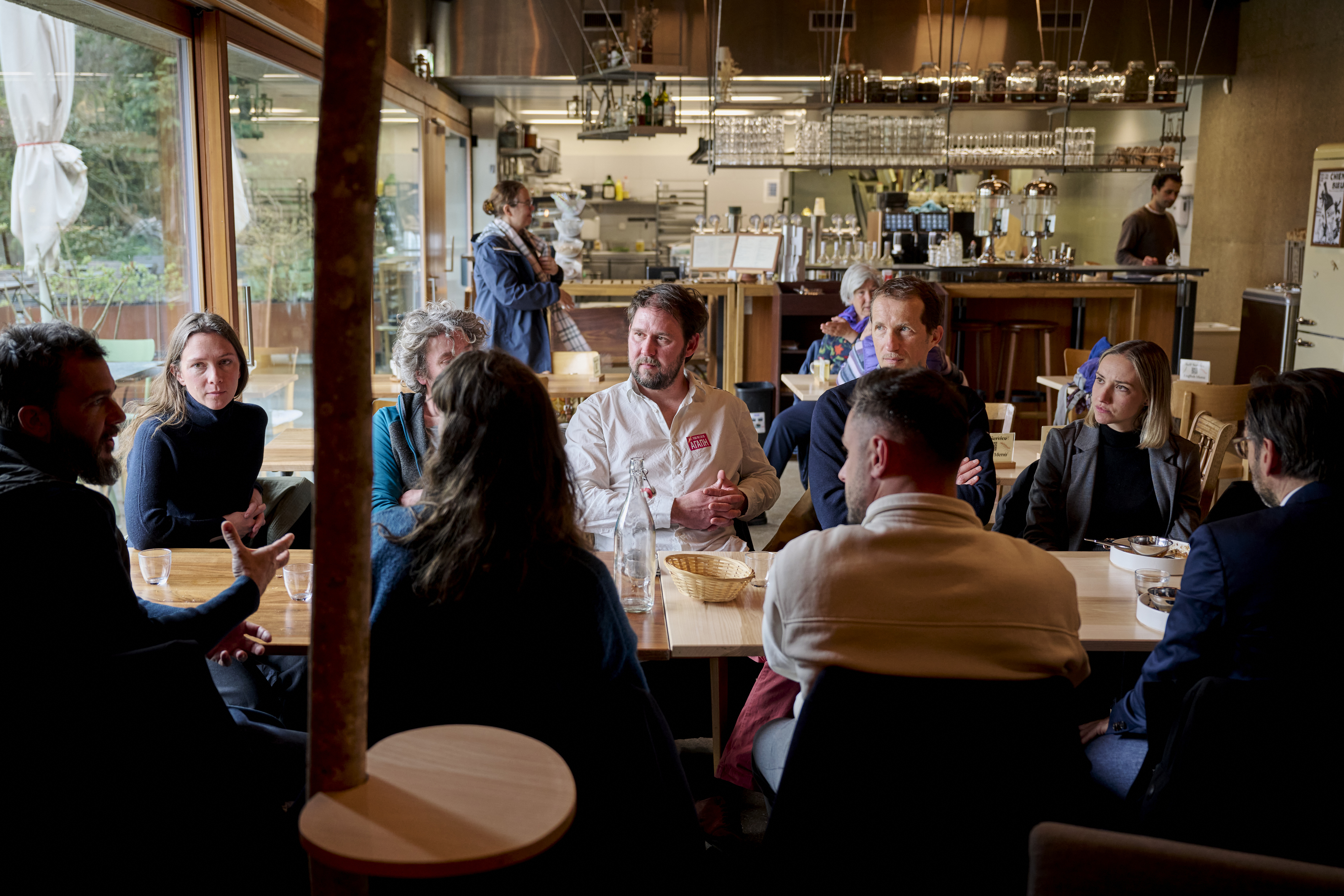 Discussion des participants