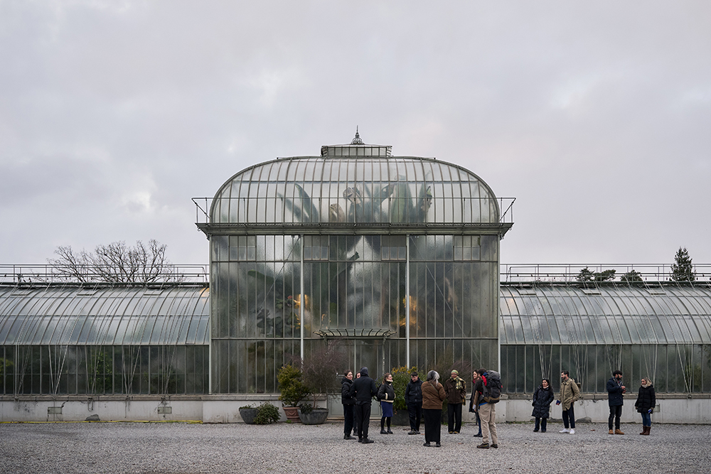 Chroniques du Garage #1 - discussion devant la grande serre du Jardin botanique