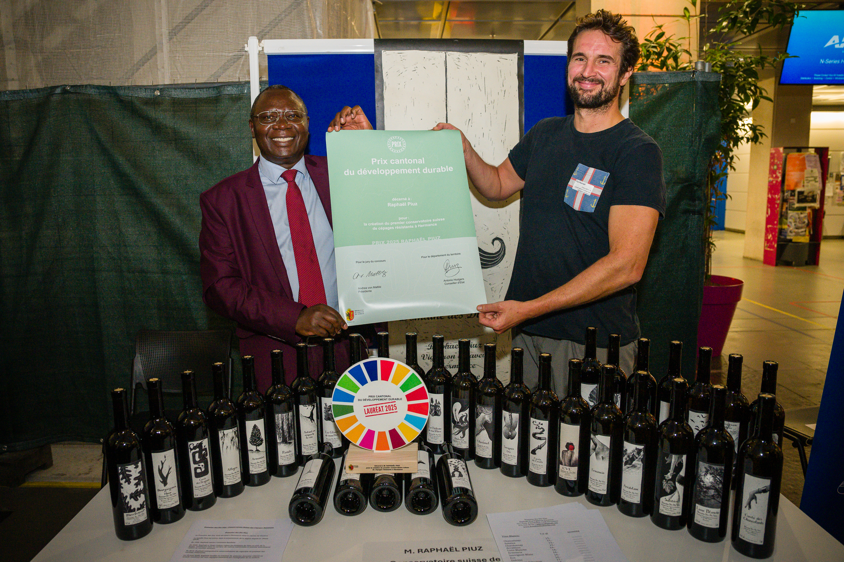 Raphaël Piuz, lauréat 2025