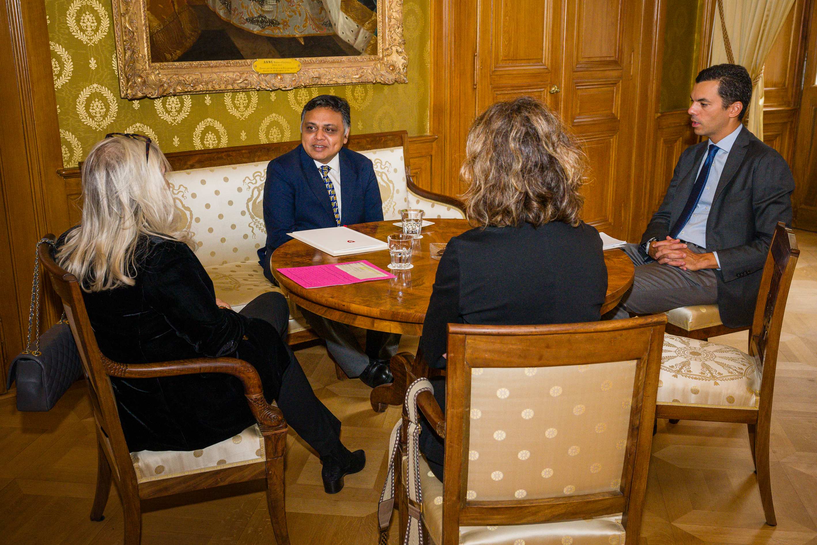 Visite de courtoisie Inde