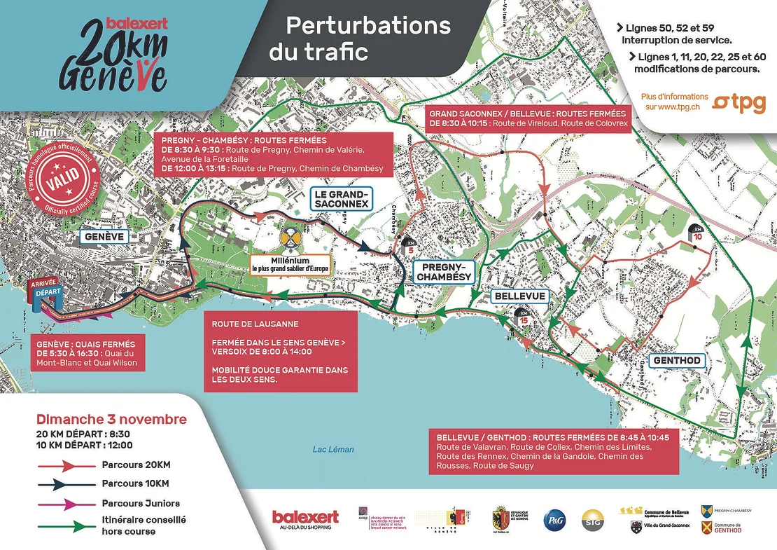 map 20km Genève