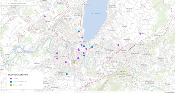 Centres et cabinets médicaux vaccinant