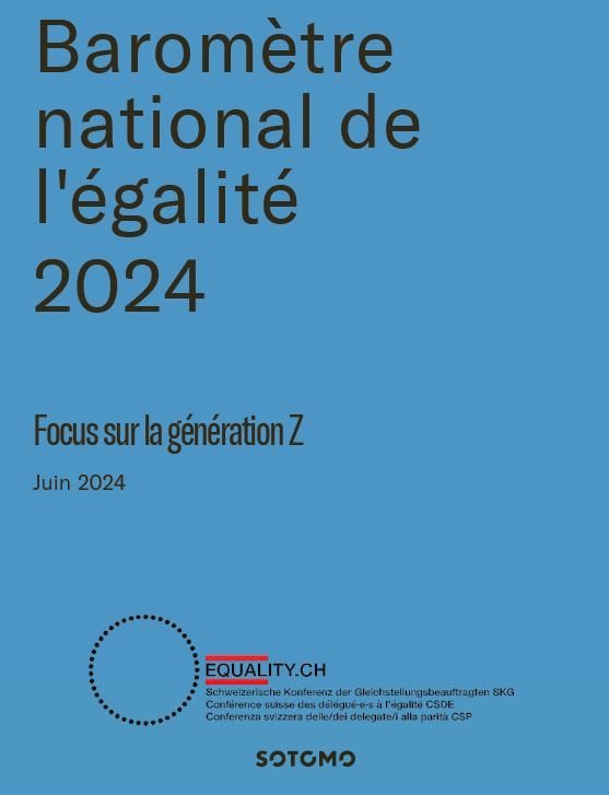 couverture Baromètre de l'égalité 