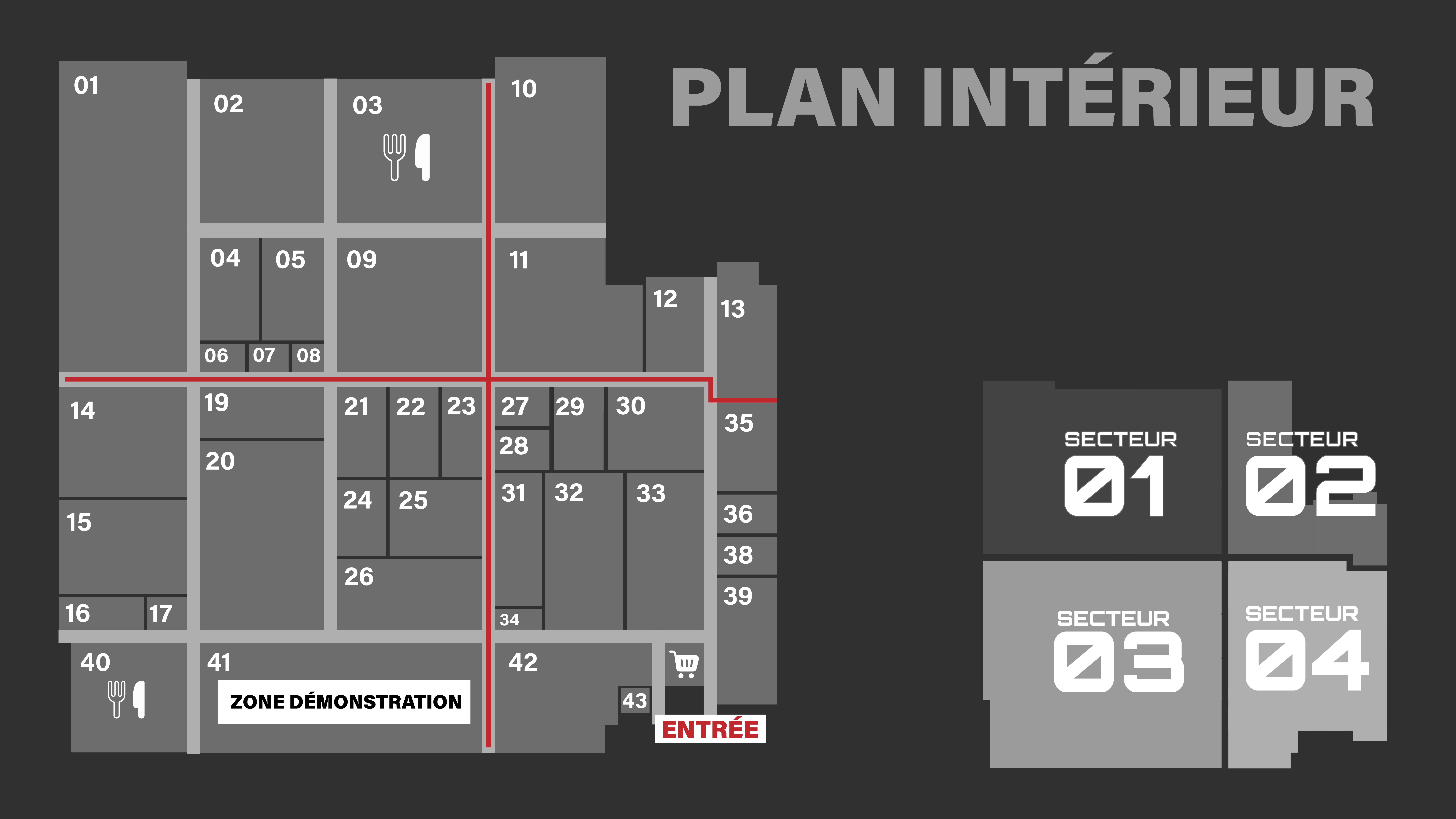 Journee de la police plan carte secteur 