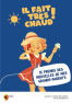 Affiche Il fait très chaud ! Je prends des nouvelles de mes grands parents