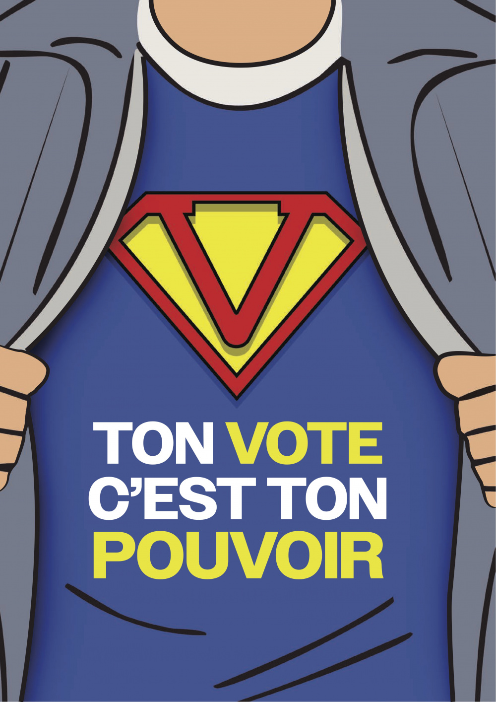 Ton vote c’est ton pouvoir - Sinclair GAMBADE