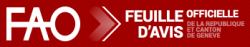 FAO Feuille d'avis officielle