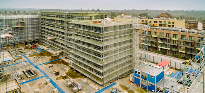Cours de Vessy en chantier - photo: SIMON CHAMAY