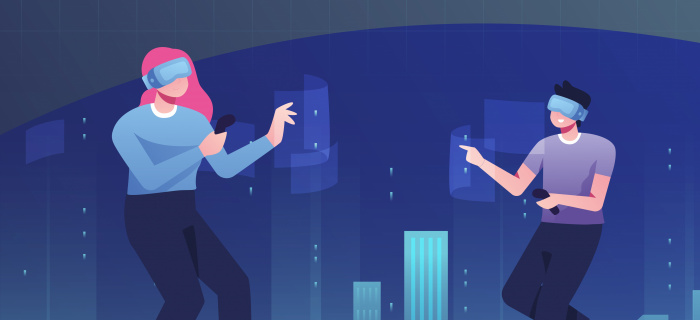 Illustration visite virtuelle