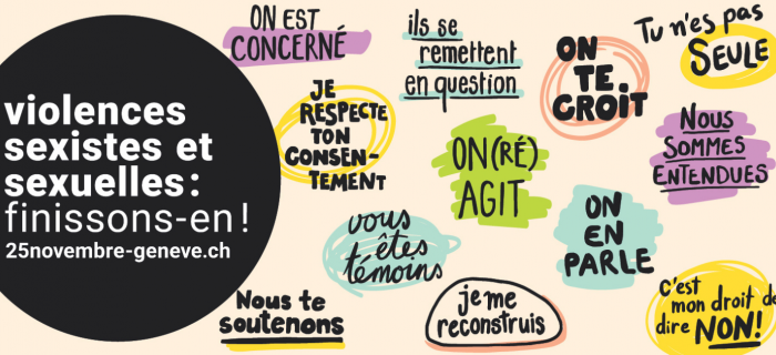 affiche campagne 25 novembre Genvève