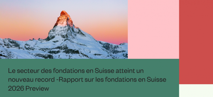 Record pour le secteur des fondations en Suisse