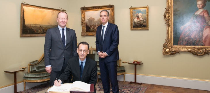 Visite de courtoisie de S.E. Monsieur Evandro Didonet, Ambassadeur de la République fédérative du Brésil en Suisse 