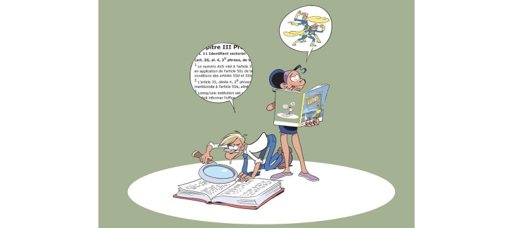 L'essentiel en bref - Illustration tirée de la BD LIPAD, dessin Eric Buche