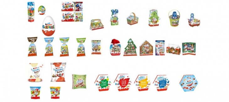 Produits Kinder, attention à la salmonellose !