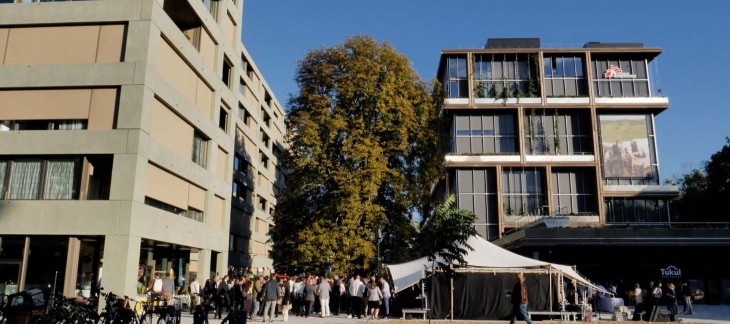 Inauguration de la nouvelle Cité internationale du Grand Morillon