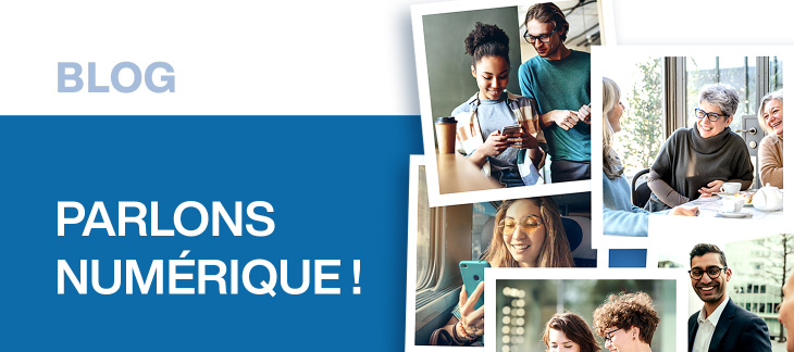 Personnes en train de parler ensemble Echanger avec vous pour améliorer notre offre numérique