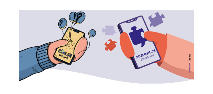 Illustration campagne sur les phénomènes de harcèlement