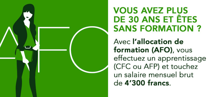 Apprenez un métier avec l'AFO !