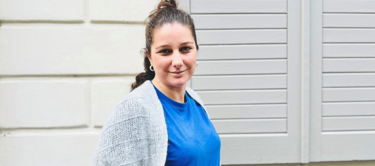 Photo d'Anais Antreasyan, responsable ad intérim de l’unité Actions pour l’information, la prévention, et l’intégration (AIPI) de l’Hospice général