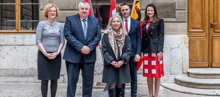 Visite de courtoisie de S.E. Monsieur József Czukor, Ambassadeur de la Hongrie en Suisse