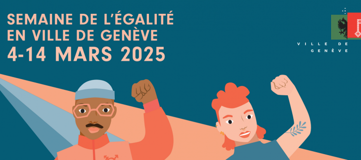 affiche semaine de l'égalité en Ville de Genève