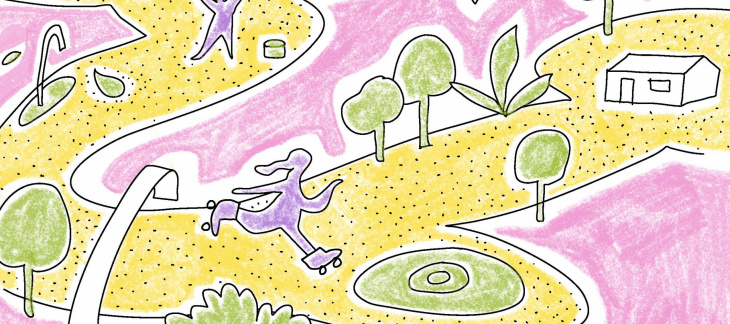 Place aux enfants - dessin Irene Gil 