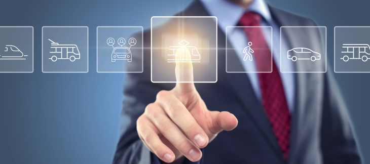 Image symbolisant choix de mobilités entreprise