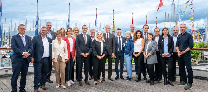 Dîner de courtoisie entre le Conseil d'Etat et les membres de la Commission des affaires juridiques du Conseil national 