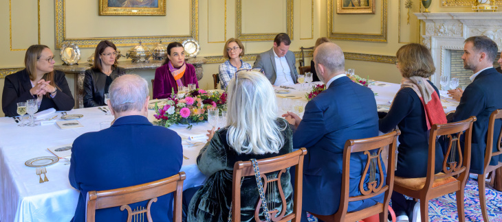 Déjeuner de courtoisie en l'honneur de S.E. Madame l'Ambassadrice Céline Jurgensen, Représentante permanente de la France auprès de l'ONU à Genève