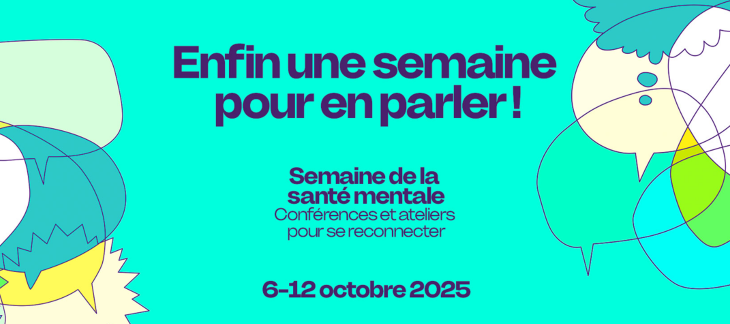 Semaine de la santé mentale à Genève du 6 au 12 octobre 2025