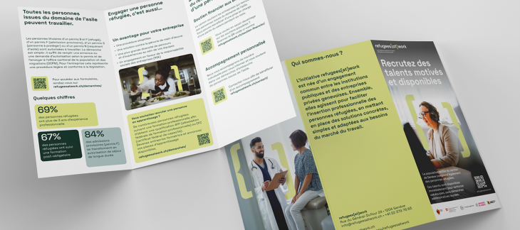 Dépliant refugees[at]work