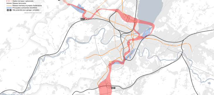 Liaison Jura - Léman - Salève: périmètre géographique de la nouvelle liaison