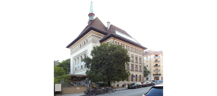 Collège Voltaire, façades sud-est et nord-est. © Office du patrimoine et des sites, Deborah Chevalier, 2022