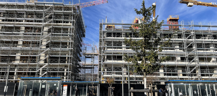 Chantier du Rolliet © office de l'urbanisme