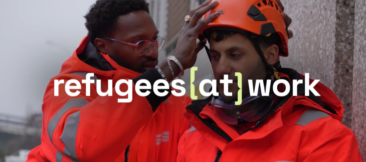 Vidéo refugees at work