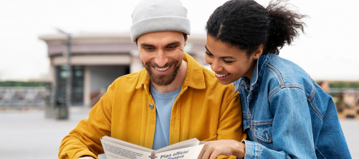 Plan officiel de Genève