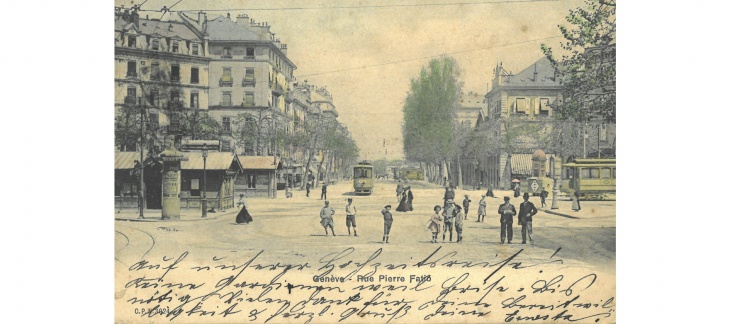 Rue Pierre-Fatio - © Bibliothèque de Genève