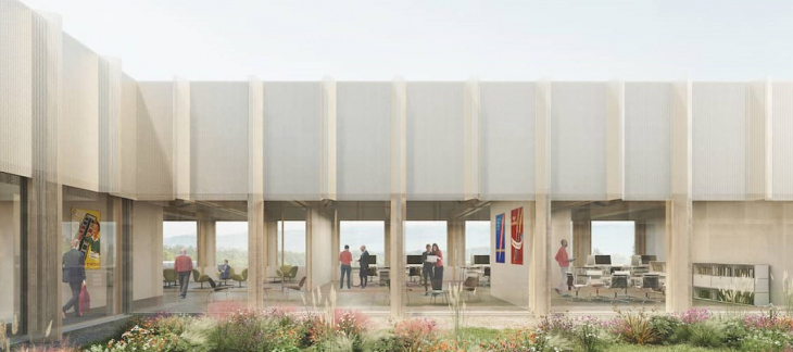 Le projet des futurs locaux Caran d'Ache aux Rouettes © Caran d'Ache