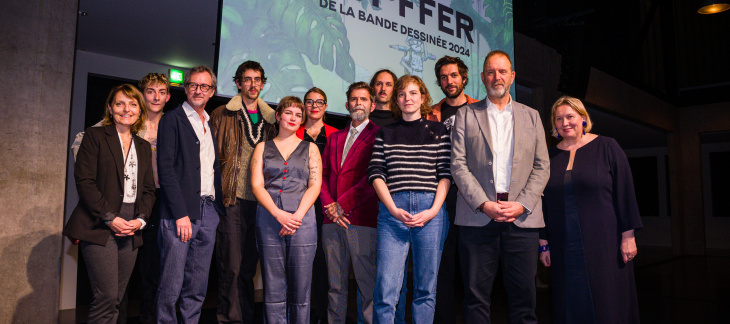 Les Prix Töpffer de la bande dessinée 2024. Evénement organisé par le canton et la Ville de Genève. Photo: Peter Kittler