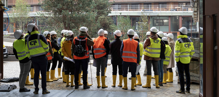 RDV de l'urbanisme 2024 - visite de chantier (photo: Hélène Maria)
